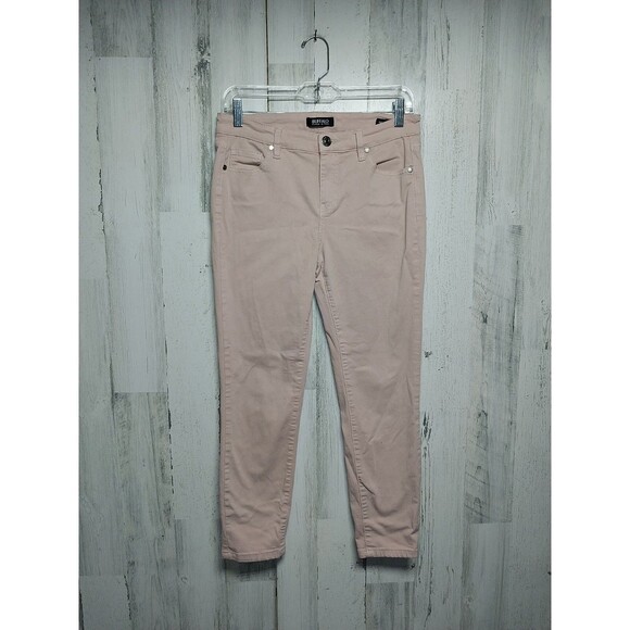 Buffalo David Bitton Super Soft Stretch Capri, Pink, Size: 8/29 Inseam: 24 - Picture 1 of 7